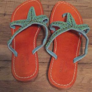 Cute starfish sandals